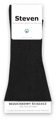 Produktbild von Steven Herren Socken 018 ohne Druck 43-46 Schwarz