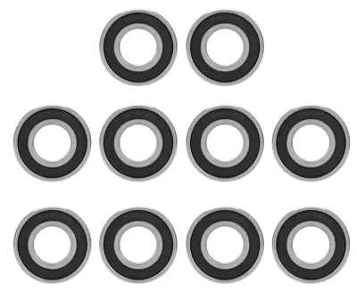 Rillenkugellager 6002-2RS 15x32x9 mm, 10 Stück