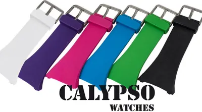 Produktbild von Calypso Watches Uhrenarmband Kunststoff für alle K5633, Farbe:lila