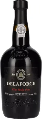 Produktbild von Delaforce Fine Ruby Port 750ml 20% Vol.
