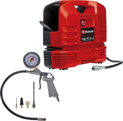 Produktbild von Einhell TC-AC 190 OF Set - 190 l/min - 8 bar - 1100 W - 5 kg