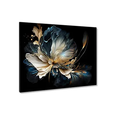 Imagen del producto de STYLER, cuadro sobre lienzo, 70x100 cm, diseño floral "Flora Magnific", decoración para pared, ideal para salón o dormitorio, estilo moderno