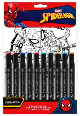 Produktbild von Marvel Spiderman Schrein malen nach Zahlen Set