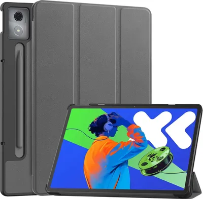 Immagine prodotto di 2in1 Set Custodia + vetro per Lenovo Xiaoxin Pad Pro 12,7 2025 pollici Custodia Cover Pellicola di protezione sonno e veglia