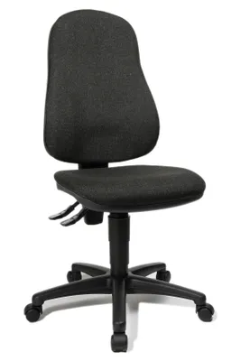 Produktbild von Topstar Home Office Bürostuhl POINT 60 Schreibtischstuhl ohne Armlehnen Stoff Drehstuhl