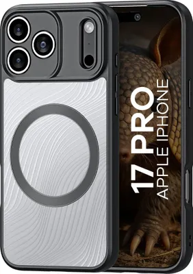 Produktbild von DUX DUCIS AIMO MAG Handyhülle kompatibel mit MagSafe passend für IPHONE 17 PRO schwarz