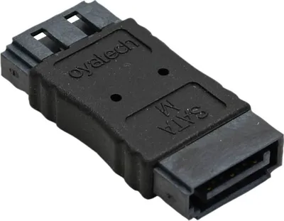 Image de InLine® adaptateur SATA prise femelle / prise femelle, pour rallonger