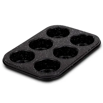 Obrázek produktu pro forma MUFFINY d7cm,6x80ml, 26,5x18,5x3cm, NATURE,nepřil.povrch_EXTPLASTIMEX