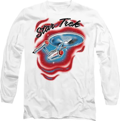 Image de Star Trek - T-shirt homme/femme unie TV10195 (XXL) (Blanc)