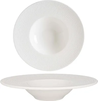 Zdjęcie produktu dla Talerz do makaronu Bonna - Pure Dot - Porcelana - 28 cm (400 cm3)