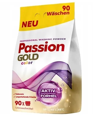 Obrázek produktu pro Passion Gold, Proszek do prania kolorowych tkanin, 5.4kg