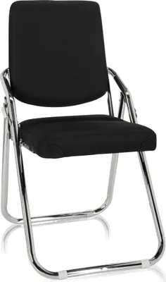 Produktbild von hjh OFFICE Klappstuhl ESTO Stoff Beistellstuhl Gästestuhl Stuhl klappbar bis 100 kg belastbar