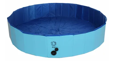 Produktbild von Planschbecken für Hunde blau Durchmesser 160 cm