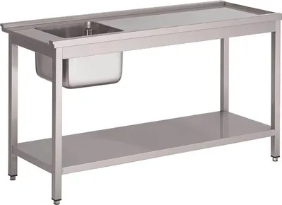 Produktbild von Gastro M Vorspültisch Für Haubenspülmaschine