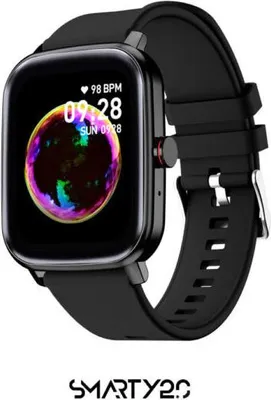 Obrázek produktu pro Chytré hodinky Smarty SW098A Black: mobilní funkce, spánek, voděodolnost IP68