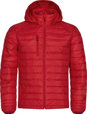 Produktbild von Jacke Hudson mit daunenähnlicher Wattierung, abnehmbarer Kapuze und Reißverschlusstaschen
