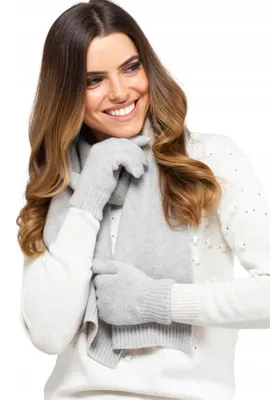 Produktbild von KAMEA Damen-Schal Woll Klassisch Winterlich Szalik-02
