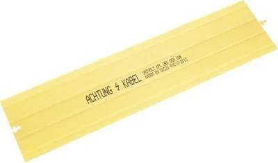 Produktbild von Kabelabdeckplatte 1m mit Aufschrift gelb