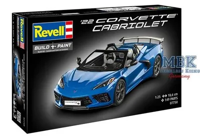 Produktbild von Revell REV7750 CORVETTE C8 Cabriolet (1:25)
