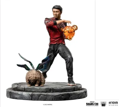 Zdjęcie produktu dla Shang-Chi and the Legend of the Ten Rings BDS Art Scale Statue 1/10 Shang-Chi & Morris 19 cm
