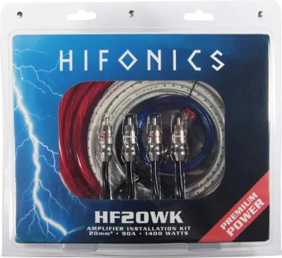 Zdjęcie produktu dla HIFONICS Zestaw kabli Premium 20 mm² HF20WK Zestaw kabli 20 mm²