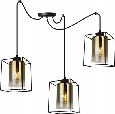 Produktbild von Moderne Elegante Glas-Hängelampe