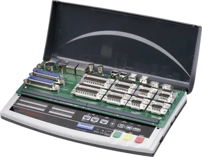 Produktbild von Kabeltester CT-7 VOLTCRAFT CT-7 Geeignet für 9-, 15-, 25polige SUB-D, 15polig SUB-HD, Centronics, USB A + B, IEEE 1394,