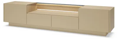 Produktbild von TV-Schrank, Kakao + Cremona-Eiche, 203 x 43,4 x 39,5 cm