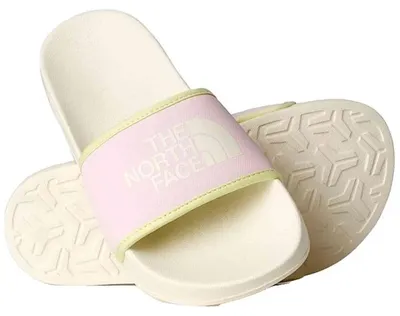 Productafbeelding van Teenslippers The North Face Y BASE CAMP SLIDE III WHITE DUNE/PALE BLOSSOM voor Kinderen
