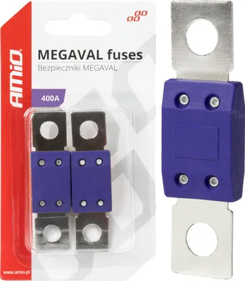 Produktbild von MEGAVAL MTA 400A Auto-Sicherungen 2er-Set AMIO-03471 von Amio