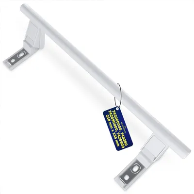 Productafbeelding van Koelkastdeurgreep 210 mm x 155 mm - Witte Koelkastdeurgreep