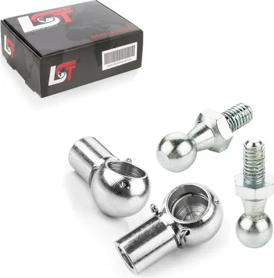 Produktbild von 2x Kugelpfanne mit Kugelzapfen M6 10mm für SAAB VOLVO OPEL VAUXHALL