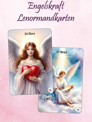 Produktbild von Engelskraft Lenormandkarten