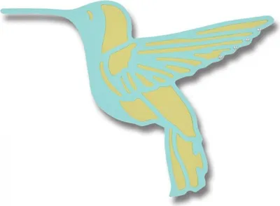 Produktbild von SIZZIX Stanzform Präge Stanzschablone Cutting Die, Free Bird 661242