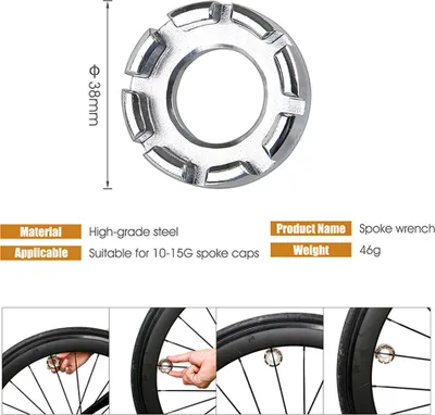 Obrázek produktu pro WEST BIKING Sady nářadí pro opravu jízdních kol Řetězy Řezací konzola Odstraňovač setrvačníku Klíč na kola