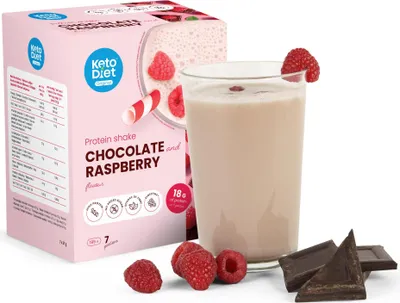 Obrázek produktu pro Proteinový nápoj - příchuť čokoláda & malina (7 porcí)