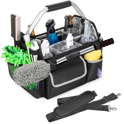 Immagine prodotto di Borsa pieghevole per organizer da auto, ideale per il bagagliaio, dimensioni 34,3 x 24,8 x 27,9 cm