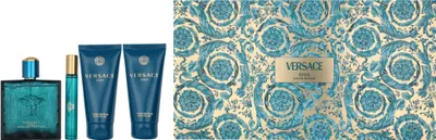 Immagine prodotto di Versace Eros Set Eau de Parfum, 100 ml + Balsamo dopobarba, 75 ml + Gel doccia, 75 ml + Eau de Parfum, 10 ml