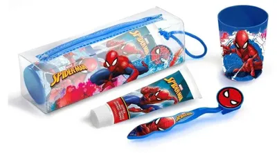 Image de LORENAY Spiderman 3-Piece Kids Dental Set