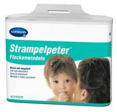 Zdjęcie produktu dla Pieluszki puchowe Strampelpeter 11x30 cm 56 szt