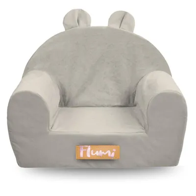Image de Flumi Fauteuil en mousse pour enfant – Siège confortable 56x42 cm pour chambre ou salle de jeux