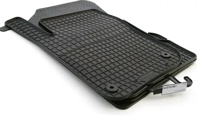 Immagine prodotto di Tappetini in gomma per Peugeot 208 Tappetini in gomma per tutte le stagioni qualità originale 4 pezzi nero