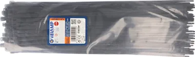 Produktbild von Nylonowe opaski kablowe Velamp. Czarny. 4,8x350 - 100 szt