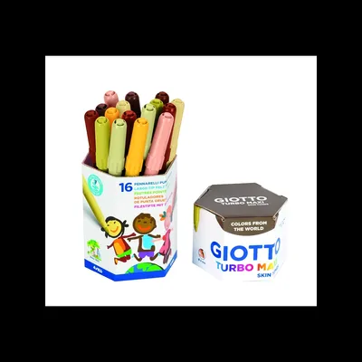 Obrázek produktu pro Plnicí pera Giotto Turbo Skin Tones, 16 kusů