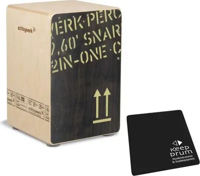 Produktbild von Schlagwerk CP403 BLK Cajon mit Sitzpad