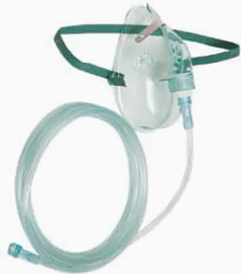 Immagine prodotto di ASID BONZ maschera per ossigeno con tubo da 2,13 m senza serbatoio per bambini