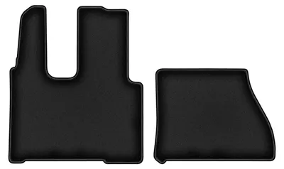 Immagine prodotto di Set tappetini auto velour neri 2 pz. per: Mercedes Actros MP4 cabina larga