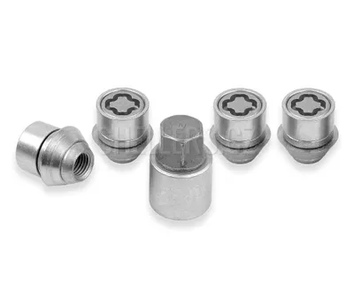 Obrázok produktu pre Bezpečnostné poistné matice M12x1,5 s kužeľom Ford, uzavreté, kľúč 19 mm, SICUSTAR EN115R