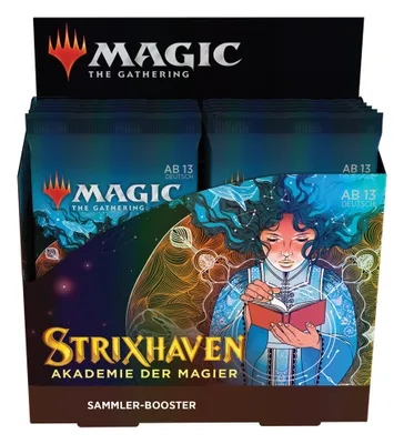 Produktbild von Strixhaven: Akademie der Magier Collector Booster Display (12 Booster) - deutsch