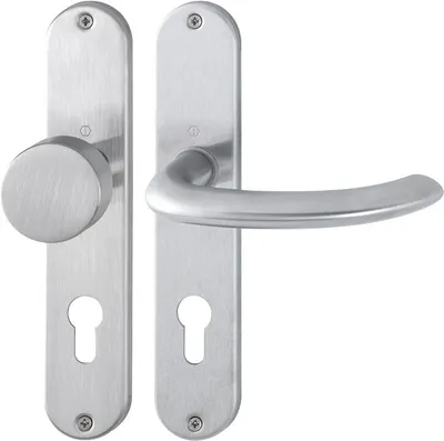 Produktbild von Hoppe langschild-Wechselgarnitur Marseille E58 / 302 / 1138Z DIN EN 1906 PZ Vierkant 8mm Entfernung 72mm - 3042610
